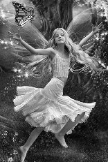 Faerie with butterfly