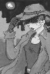 Selene as a private detective